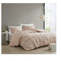 100% literie florale en coton biologique GOTS certifié Smart Buy housses de couette pour lits jumeaux Queen Double vente en gros comprend la couverture