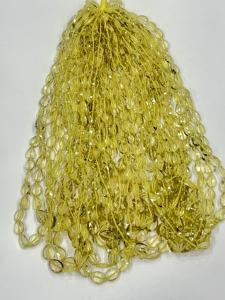 Vente en gros de perles de quartz citron naturel de qualité AAA, facettées, en forme de goutte, 16 pouces, 6x8-9x13 mm, perles droites, fabrication de bijoux - Product Image 4