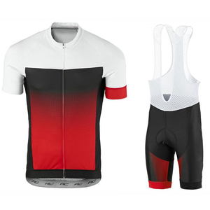 Conjunto de Jersey y babero de manga corta con impresión por sublimación personalizada, nuevo uniforme de ciclismo al por mayor - Product Image 6