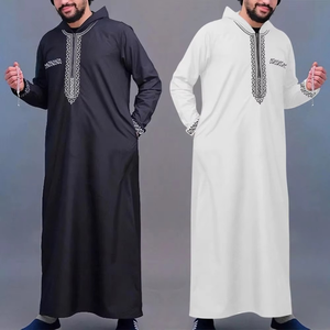 Túnicas Musulmanas Negras con Capucha para Hombre, Diseño Moderno, Precio de Mayoreo, Personalizadas, Transpirables, Casuales, para Adultos, Gran Venta 2025 - Product Image 2