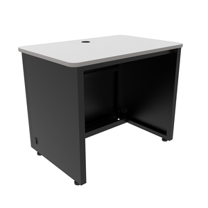 VersaDesk Versátil Negro/Gris Muebles escolares para el aula Hotel al aire libre y uso en apartamentos - Product Image 2