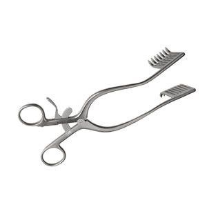 Miskimon cerebellar retractor เครื่องมือทางการแพทย์สแตนเลสสำหรับการผ่าตัดระบบประสาทและการผ่าตัดสมอง miskimon retractor - Product Image 2