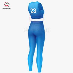 Nouvelle tendance en matière de vêtements de sport, ensembles de soutien-gorge de sport et de leggings pour le yoga et les sports à fort impact, ensembles de yoga sans couture pour femmes, marque privée - Product Image 2