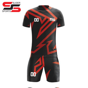 Nouveau design personnalisé Vêtements de football à la mode pour hommes Maillot de football uniforme Maillot de football Maillots personnalisés Kit de football - Product Image 1