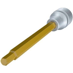 HAZET Llave de vaso hexagonal interna de 1/2 pulgada, inserto de 6 mm de diámetro y 140 mm de longitud - Product Image 3