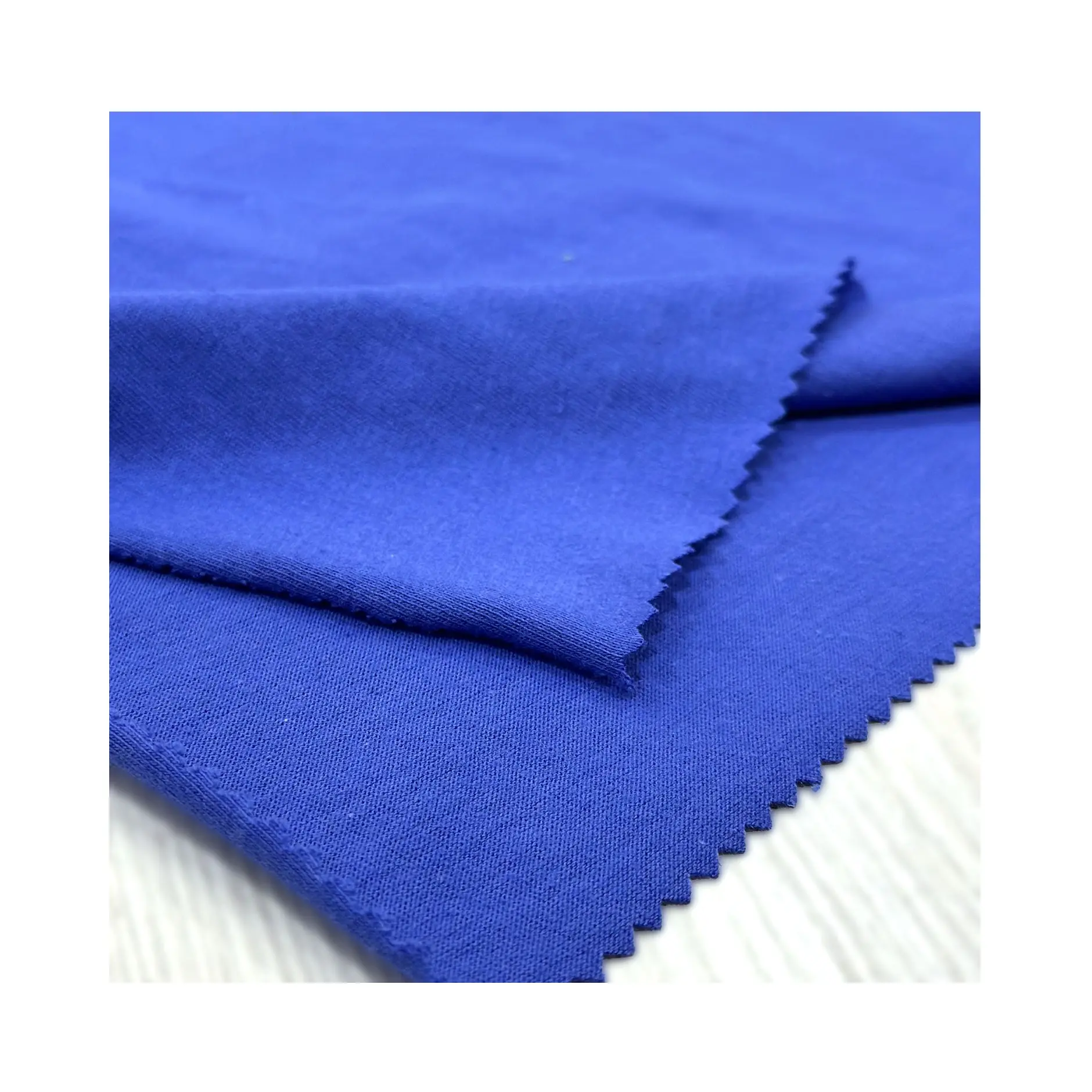 Großhandel 100 % Baumwolle Jersey Stoff textil Rohstoffe 135-200 g m2 Dichte in Rollen und Packungen zu verkaufen