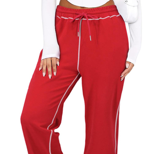 Pantalones de mujer, pantalones casuales elásticos, pantalones acampanados, pantalones deportivos de entrenamiento de baile, pantalones profesionales suaves para mujer 2025 - Product Image 5