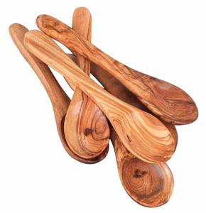 ArtisanVibe Modern Wooden Spoon Design with <b>Engraving</b> 10-Piece Dishwasher Safe Cooking <b>Tool</b> Set for Soups - Product Image 4