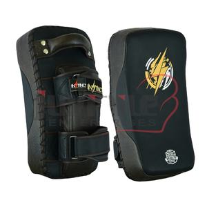 Bouclier d'entraînement de kick-boxing sur mesure 2025, vente en gros, cuir véritable, PU, coussinets de bouclier de kick, arts martiaux, entraînement durable - Product Image 1