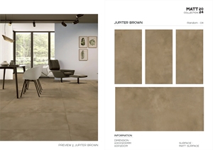 Corps complet émaillé d'usine Jupiter Bianco 600x1200 Carreaux de sol de surface mate Porcelaine 60x60 Carreaux antidérapants 10mm Hôtel moderne mat - Product Image 5