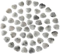 <strong>Best</strong> <strong>Selling</strong> Small Grey Agate <strong>Crystal</strong> Heart Soha Natural <strong>Stone</strong> for Jewelry & Gifts Various Styles Cross Animal Love Fairy Price