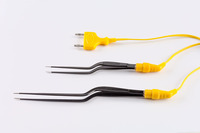 Kabel EPISURG Dua Pin 3 Meter yang Dapat Digunakan Kembali, Instrumen Bedah Elektrokauter, Kompatibilitas Pola Amerika, Domba Kucing