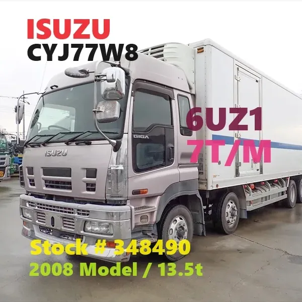 Sử dụng tốt lạnh Isuzu Giga Tủ đông Xe tải để bán