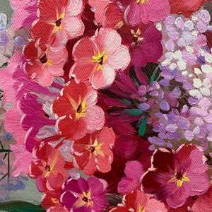 100% Peint à la Main 24 In× 20 en Huile sur Toile Art Champ Classique - Product Image 4