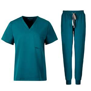 Gommage <span class=keywords><strong>d</strong></span>'infirmières personnalisé utilisant <span class=keywords><strong>les</strong></span> tissus confortables et respirants <span class=keywords><strong>les</strong></span> plus populaires <span class=keywords><strong>d</strong></span>'<span class=keywords><strong>aujourd</strong></span>'<span class=keywords><strong>hui</strong></span> Scrubs <span class=keywords><strong>d</strong></span>'infirmières Scrubs médicaux Ensembles <span class=keywords><strong>d</strong></span>'uniformes - Product Image 4