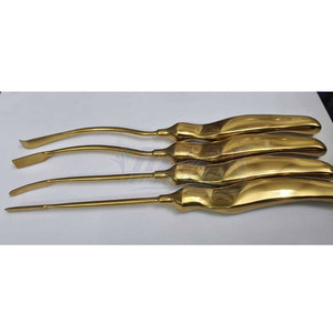 Conjunto de 4 instrumentos de cirugía plástica Estiramiento de cejas y Estiramiento facial Elevador de cuero cabelludo la base del equipo quirúrgico - Product Image 1