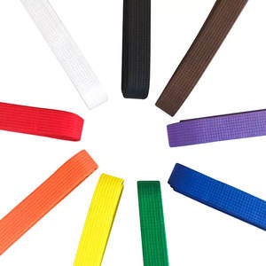 Pakistan Usine Vente Directe En Gros Logo Personnalisé Broderie Arts Martiaux Taekwondo Karaté Judo Jiu Jitsu Brésilien Bjj Ceinture - Product Image 6