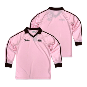 Maillot de football rétro à manches longues et séchage rapide pour hommes, vêtements de football en polyester à impression intégrale avec service OEM - Product Image 5