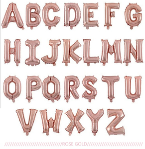 Wholesale 16 Inch Alphabet Letter Aluminum Foil Helium Balloon Birthday Party Wedding Baby Shower Mother's Day Easter Decoration - Product Image 6