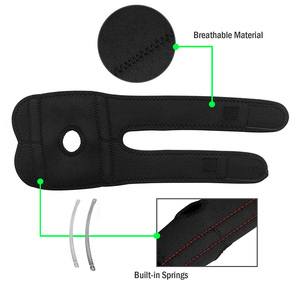 Rodillera de Neopreno con Cierre de Velcro para Protección y Absorción de Impactos, Unisex, para Todas las Estaciones - Product Image 5