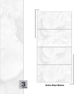 Brun avec des couleurs d'or Carreaux de porcelaine aspect marbre émaillé brillant 600x1200 60x120 Carrelage de sol - Product Image 6