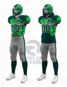 Personalizado sublimado 7v7 uniforme de fútbol americano conjunto de malla de secado rápido ligero práctica Jersey y pantalones - Product Image 3