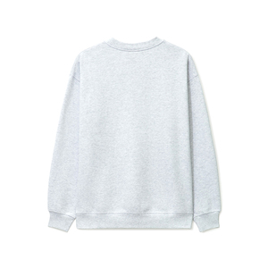 480GSM poids lourd coton hommes sweats impression broderie personnalisé sweat à col rond pull T-shirt - Product Image 2