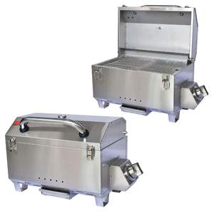 BBQ Grill Haute Qualité 51cm En Acier Inoxydable En Gros 01 Brûleurs 304 Inox Convertible Facilement Assemblé Bon Prix support OEM - Product Image 1