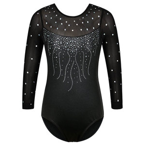 Uniforme de gymnastique à manches longues de couleur unie Offre Spéciale personnalisé votre propre uniforme de gymnastique de conception - Product Image 1