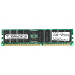 370-7670-01 SUN ORACLE MEMORIA 512MB PC2100R 266MHZ DDR CL2 ECC RDIMM - Product Image 2
