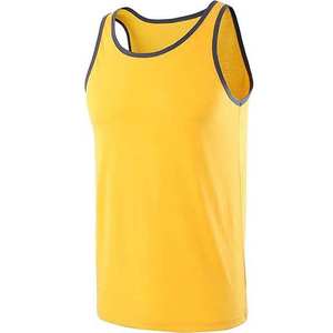 Débardeur de course à séchage rapide avec logo personnalisé pour homme Débardeur de sport décontracté pour l'entraînement, le fitness et la salle de sport Débardeur sans manches - Product Image 6