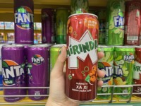 Bestverkopende Mirindaa 320Ml Koolzuurhoudende Dranken Sarsi Smaak Puree Frisdranken Uit Vietnam Met Fruitgroentesap