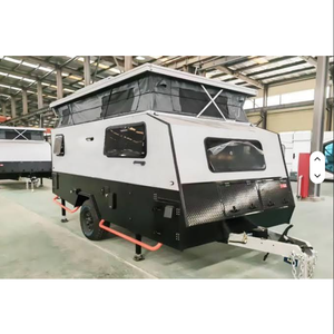 Caravane de camping de qualité supérieure, design pliable léger en aluminium et acier, conforme aux normes internationales. - Product Image 3
