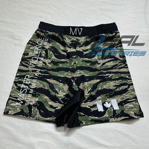 ชุดกีฬาผ้าทอลายทแยงกางเกงขาสั้นน้ำหนักเบาสำหรับต่อสู้และต่อสู้ - Product Image 1