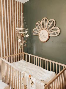 Miroir décoratif en rotin fait main de luxe, best-seller 2025, nouveau miroir de cuisine en bambou pour le rangement des légumes, nouveau best-seller - Product Image 4