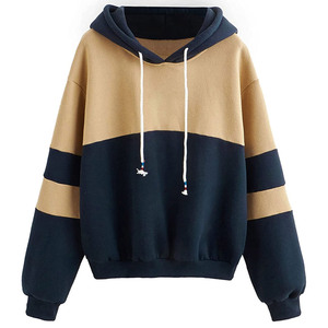 Nueva Llegada, Sudaderas Casuales de Invierno para Mujer, 100% Algodón, Tela de Lona Ecológica, Servicio OEM, Logotipo Impreso Personalizado, Transpirable, Secado Rápido - Product Image 1