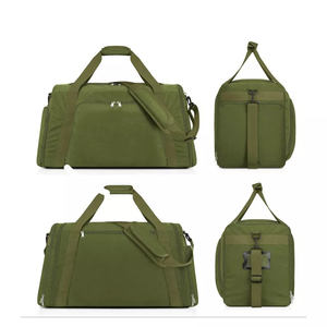 Vente en gros de sac de voyage de grande capacité tendance pour hommes pour le week-end et la nuit Logo personnalisé Bagages à fermeture éclair pour le voyage - Product Image 6