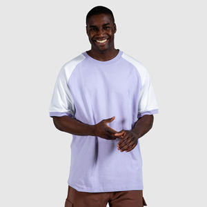Vente en gros 100% coton anti-rides surdimensionné T-Shirt pour hommes personnalisé 3D Logo respirant bouffant imprimé à manches courtes lourd grande taille - Product Image 1