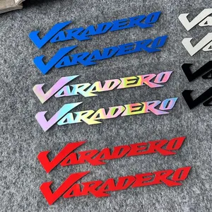 สติ๊กเกอร์ตกแต่งรถมอเตอร์ไซค์ Honda Varadero 3D Fairing Logo Decals ชุด 2 ชิ้น โดย Sticker Master - Product Image 2