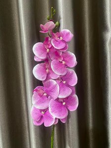 Orquídeas amarillas de 38 pulgadas, flores artificiales, espray de Phalaenopsis de tacto Real, mayoristas comerciales para graduación, venta al por mayor - Product Image 5