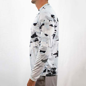 Ropa de Pesca para Hombre, Hecha a Medida, de Alta Calidad, OEM, Nuevo Diseño, Camisas de Pesca Transpirables, Logotipo Personalizado, Algodón Poliéster - Product Image 3