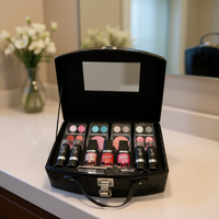 GLOSS ! Miroir cosmétique de bureau portable multicolore avec grossissement 3X simple face