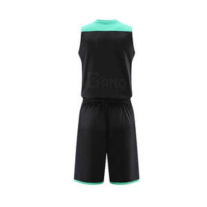 Uniformes de baloncesto para jóvenes de servicio OEM, pantalones cortos estampados deportivos de verano, logotipo personalizado, modelo nuevo, conjuntos de entrenamiento, transpirable razonable - Product Image 3