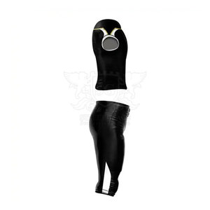 High Quality Custom Made American Football Uniform Quick Dry Sports Wear Solid Color <b>Shorts</b> and Tops <b>Short</b> Sleeve Length - Product Image 2