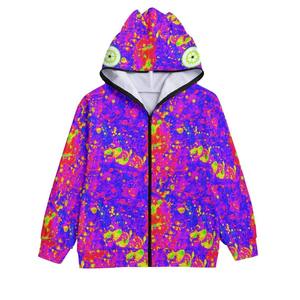 Fabricante personalizado Hombres French Terry 100% Algodón Oversized Full Zip up Hoodie y Jogger Set Chándal De - Product Image 3