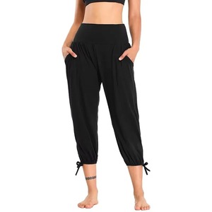 Women's <b>Leggings</b> Yoga Pants Outdoor Fitness Sweatpants Casual Jogging Training High Elastic Waist Calf-<b>Length</b> Yoga Pants - Product Image 1