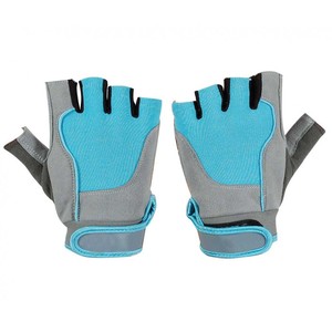 Guantes de Gimnasio de Nailon de Alta Calidad y Bajo Precio, Medios Dedos, para Levantamiento de Pesas, Colores y Tamaños Personalizables, Diseño Ligero, Antideslizantes - Product Image 1