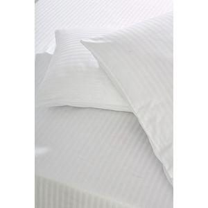 Set di lenzuola Hotel in raso a righe serie Lux King Size