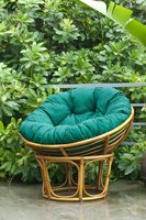 Kursi rotan Papasan, nyaman dan gaya klasik