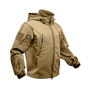 Veste tactique imperméable pour homme, veste softshell coupe-vent pour la randonnée en plein air, veste polaire à capuche, veste thermique pour la pêche - Product Image 5